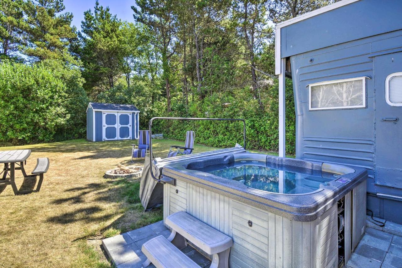 Coastal Pnw Gem With Hot Tub - Walk To Beach! Grayland 외부 사진